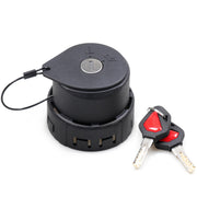 RERPRO front view locking gas cap showing secure fit and protection