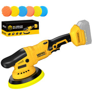 Restick polisher front view showing controls and ergonomic grip for easier handling