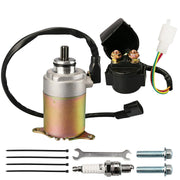 Retepif starter motor front view showing robust housing and improved durability