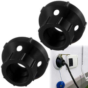 Retisee front view of two adapters showing compact design and quick installation benefit