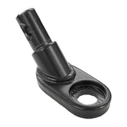 Retrospec adapter mounted on bike axle showing easy permanent attachment and quick hookup