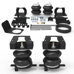 RETRUE front view of rear air bags showing fitment and improved load support
