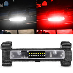 Rfroad Lighting front view showing compact dome light and benefits