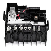 RHAOCZIYAUTO front view of fuse block showing mounting points and fitment benefit