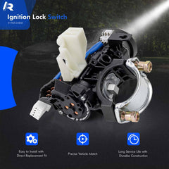 RHAOCZIYAUTO installed in steering column demonstrating correct fitment