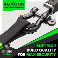 Rhino USA chromoly steel finish close-up protecting against corrosion