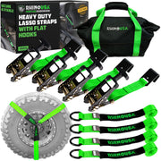 Rhino USA front packaging showing complete car hauler kit and contents