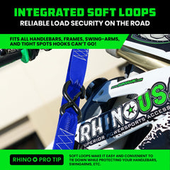 Rhino USA soft loop detail protecting handlebars and preventing scratches