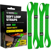 Rhino USA soft loop front pack showing contents and durable finish benefit