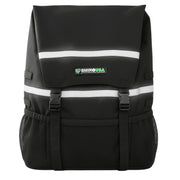 Rhino USA front view of spare tire bag showing closure and branding, keeps vehicle clean