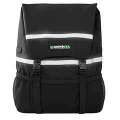 Rhino USA front view of spare tire bag showing closure and branding, keeps vehicle clean