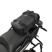 Rhinowalk front view showing compact waterproof pannier and secure buckles
