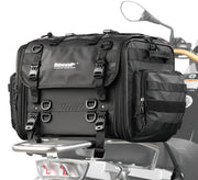 Rhinowalk front view of tail bag showing compact profile and secure straps
