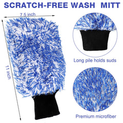 Riakrum microfiber close-up revealing dense strands that trap dirt safely