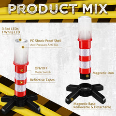 Riakrum magnetic base attached to car metal surface for rapid secure mounting