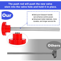 Richcat metal push rod detail for precise valve core seating