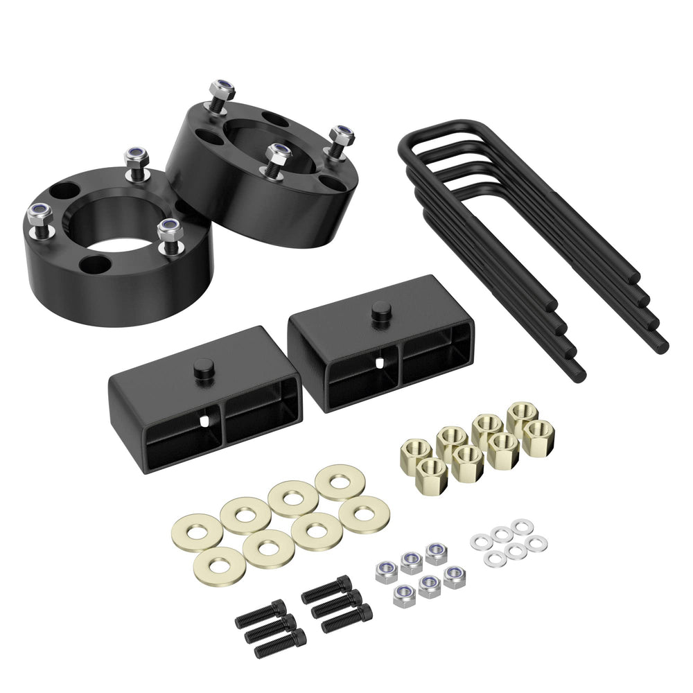 Richeer front kit packaging showing complete components and straightforward install benefit