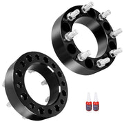 Richeer front view of wheel spacers showing fitment and benefits
