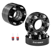 Richeer front view of spacer mounted on hub showing precise fit and smooth seating for vibration reduction