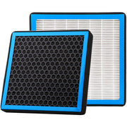 RICHWEI cabin air filter front packaging showing brand and part number, ensures correct fit