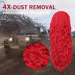 RIDE KINGS swivel head angle detail allowing contour cleaning without strain