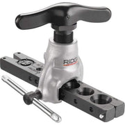 RIDGID front view showing flaring tool, precise control and durability