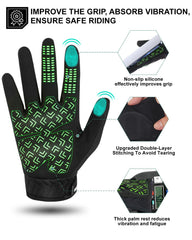 RIGWARL thumb and index touchscreen detail enabling phone use