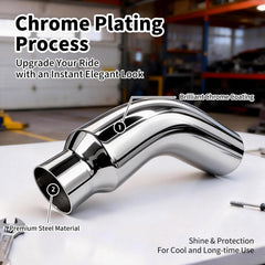 RILMATON stainless clamp and hardware detail for quick bolt-on installation