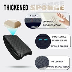 Rilsen side profile showing thickened sponge for improved elbow comfort