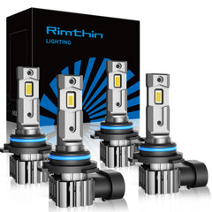 rimthin front packaging showing pack of four bulbs and quick install benefit