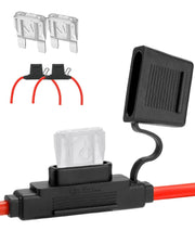 Riseuvo front view of fuse holder kit showing robust build and quick access