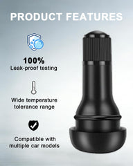 Riseuvo valve stem installed in rim showing secure fit and leak prevention