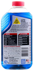 Rislone bottle being measured for accurate dosage, ensures correct treatment mixing