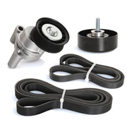 Riyhch front assembly showing tensioner fitted to Silverado, ensures correct belt alignment