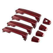 RLB-HILON front left handle in red showing fit and restored look