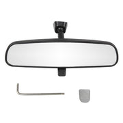 RLB-HILON front view mirror showing larger reflective area for improved visibility