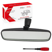 RLB-HILON front view mirror showing OEM-style fit and clean finish