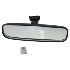RLB-HILON front view mirror showing clear reflective surface and secure fit