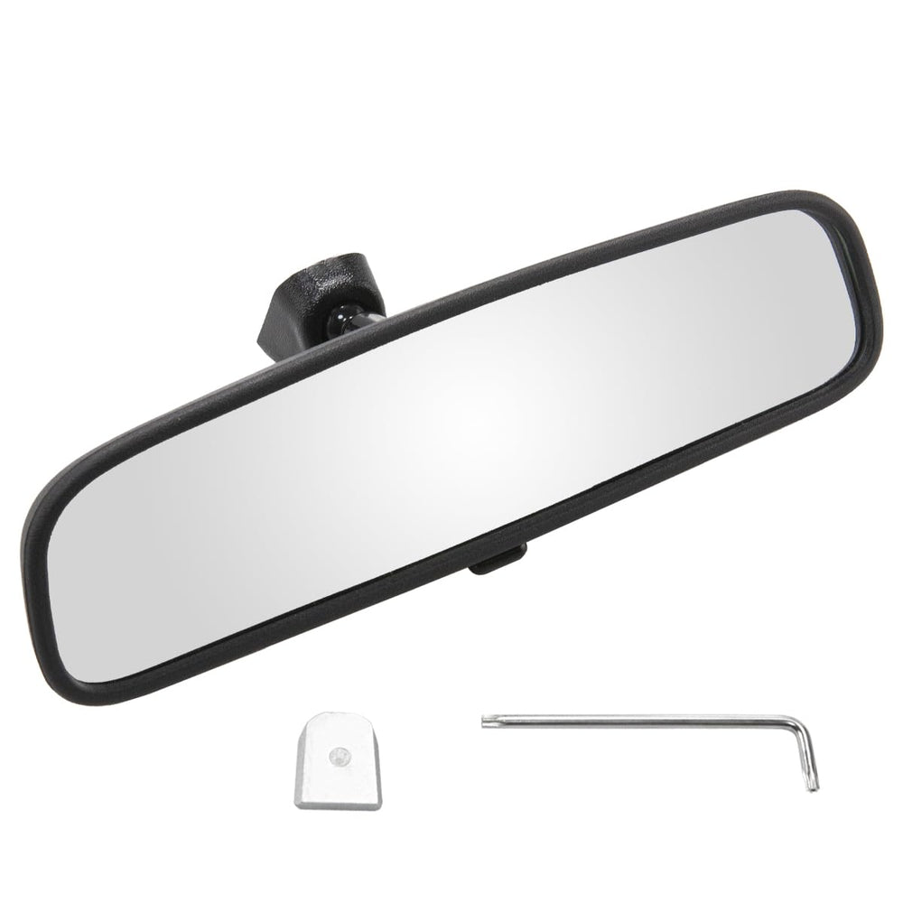RLB-HILON front mirror view showing full reflective surface and clear coverage