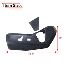 RLB-HILON side profile of trim cover highlighting secure contour and durability