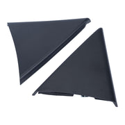 Rldym front view of both triangle covers showing fit and finish benefit