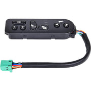 RLP driver seat switch front view showing button layout and restore function