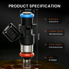 RLP detail of preinstalled heat-resistant O-ring, prevents fuel leaks under temperature
