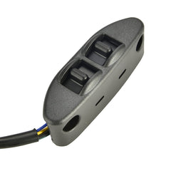 RLP switch button texture and detail showing tactile surface for improved control