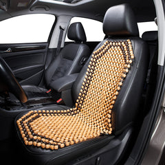 Road Comforts close-up of wooden beads highlighting smooth texture and durable finish
