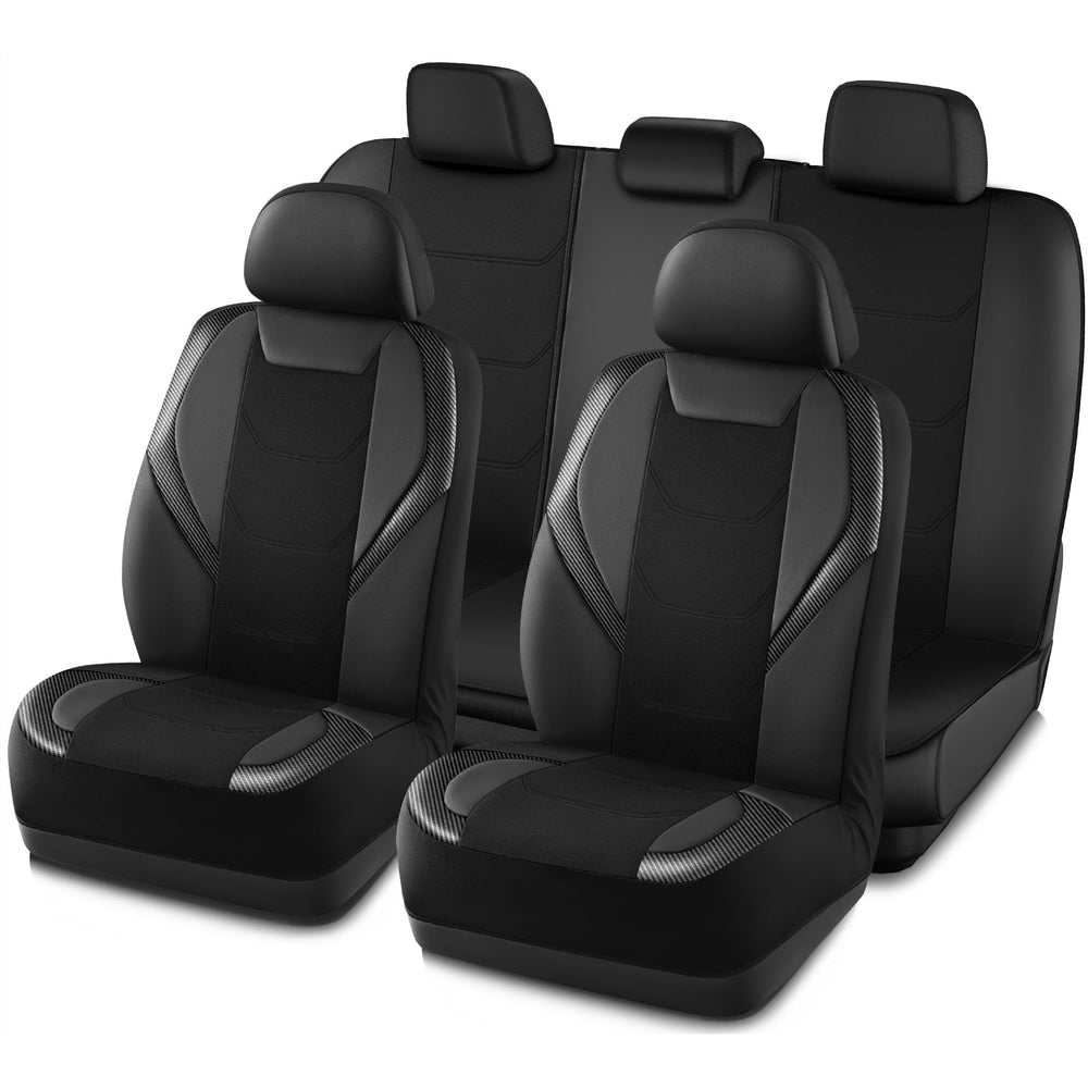 Road Comforts front seat full set showing sleek fit and protection