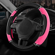 Road Comforts front view showing hot pink cover and bold design benefit visibility