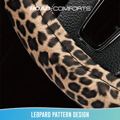 Road Comforts cover installed on steering wheel, improved handling shown