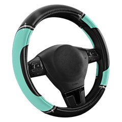 Road Comforts PVC leather texture closeup highlighting improved grip and comfort