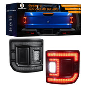 RoadandLord front view of tail light showing modern flush styling and improved appearance